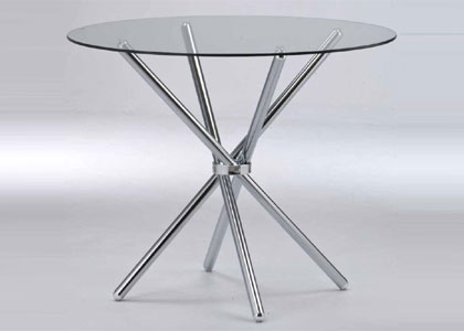 Para Dining Table Glass Top
